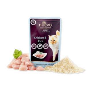 Nuevo Pouch Sterilised Chicken & Rice 85Gr