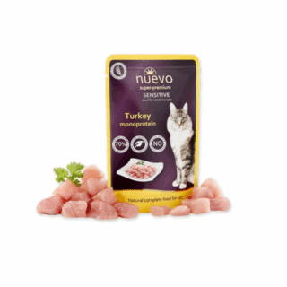 Nuevo Pouch Sensitive Turkey Monoprotein 85Gr