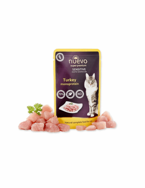 Nuevo Pouch Sensitive Turkey Monoprotein 85Gr