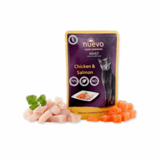 Nuevo Pouch Adult Chicken & Salmon 85Gr