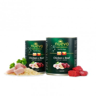 Nuevo Can Junior Chicken & Beef 400Gr