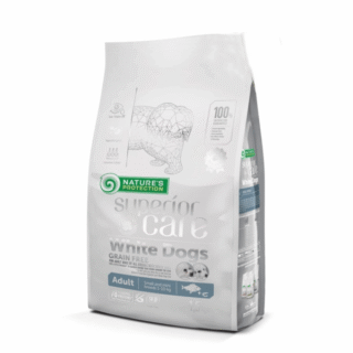 Nature'S Protection White Dog Gf Adult White Fish & Krill 1.5Kg
