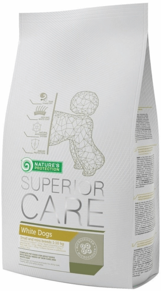 NATURE'S PROTECTION WHITE DOG ADULT LAMB 1.5KG