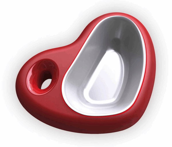 Happy Pet Heart Pet Bowl Large 750Ml