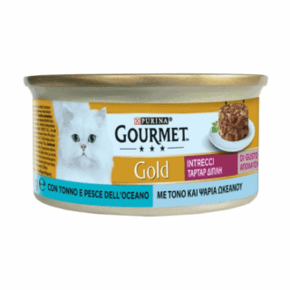 Gourmet Gold Tartar Tuna & Ocean Fish 85Gr