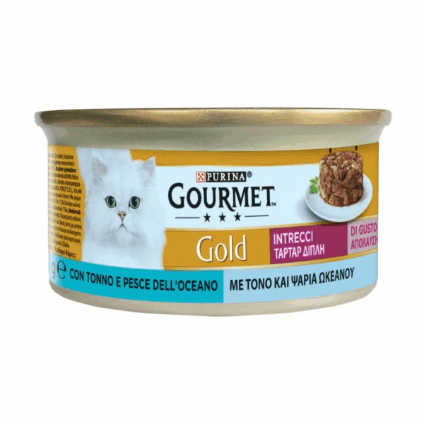Gourmet Gold Tartar Tuna & Ocean Fish 85Gr