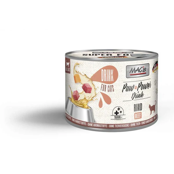 Mac'S Cat Paw Power Drink Beef & Sweet Potato Gf 200Gr