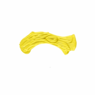 Zampa Rubber Log Yellow 16Cm