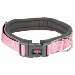 TRIXIE ΠΕΡΙΛΑΙΜΙΟ PREMIUM ΜΕ ΕΠΕΝΔΥΣΗ L/XL 55-61CM/30MM FLAMINGO