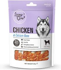 Jerky Time Chicken Calcium Bones 80Gr