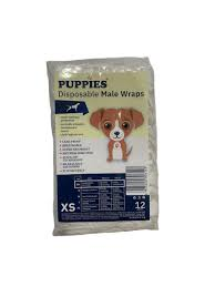 Puppies Πανες Για Αρσενικα Σκυλια Xs (12Τμχ)