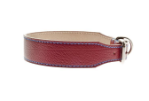 FERRIBIELLA LEASH LEATHER ALBERTO 120CM/19MM RED