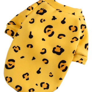 DENIK PET CLOTHES Z61 YELLOW LEOPARD XL 40CM