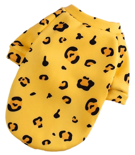 DENIK PET CLOTHES Z61 YELLOW LEOPARD XL 40CM