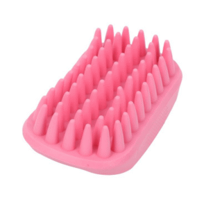 OEM DP Pets Bath Brush Q Red 12X6.5X4Cm