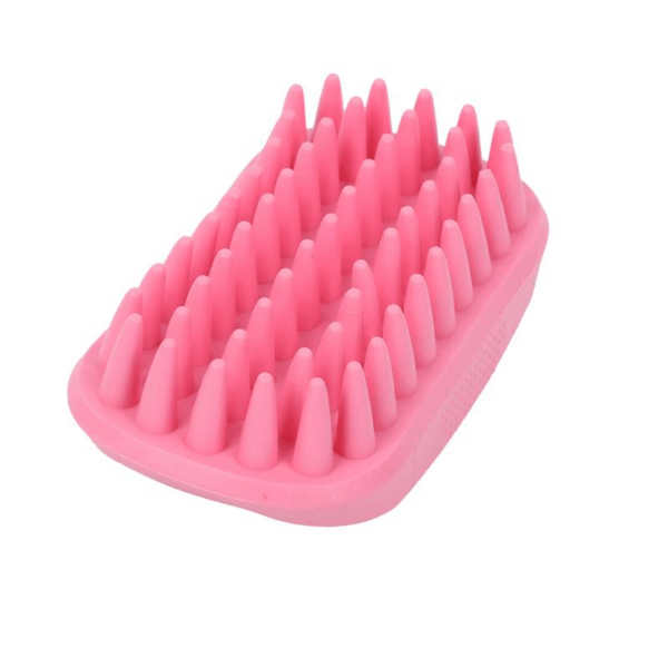 OEM DP Pets Bath Brush Q Red 12X6.5X4Cm