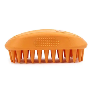 OEM DP Pets Bath Brush Q Orange 12X6.5X4Cm