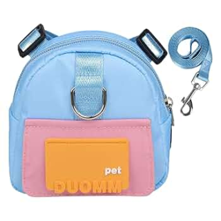 OEM DP Pets Harness With Leash Q Os Light Blue 50-65Cm