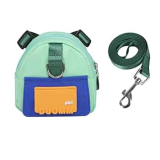OEM DP Pets Harness With Leash Q Os Green 50-65Cm