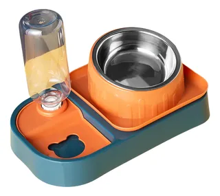 OEM DP Pets Smart Bowl Blue/Orange 31X18.5 500Ml