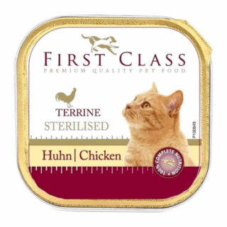 FIRST CLASS CAT STERILISED CHICKEN 100GR