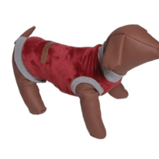 Woof Moda Μπλουζα Φλις Αμανικη Μπορντο 3Xl 47Cm