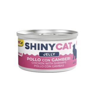 GIMCAT SHINYCAT ΚΟΤΟΠΟΥΛΟ ΜΕ ΓΑΡΙΔΕΣ ΣΕ ΖΕΛΕ 70GR