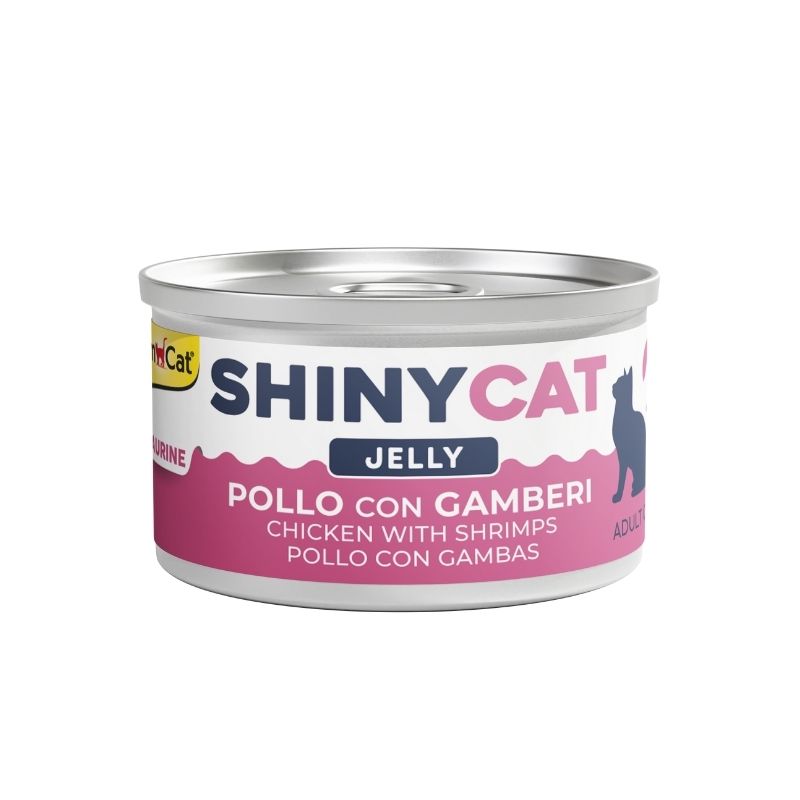 GIMCAT SHINYCAT ΚΟΤΟΠΟΥΛΟ ΜΕ ΓΑΡΙΔΕΣ ΣΕ ΖΕΛΕ 70GR