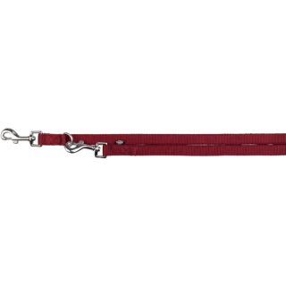 TRIXIE ΟΔΗΓΟΣ PREMIUM ΑΥΞ DOUBLE XS 200CM/10MM BERRY