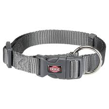 TRIXIE ΠΕΡΙΛΑΙΜΙΟ PREMIUM M/L 35-55CM/20MM GRAPHITE