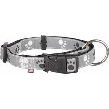 TRIXIE ΠΕΡΙΛΑΙΜΙΟ SILVER REFLECT L/XL 40-65CM/25MM