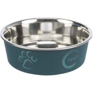 TRIXIE ΠΙΑΤΟ ΜΕΤΑΛΛΙΚΟ ΜΕ ΠΛΑΣΤΙΚΗ ΕΠΙΚΑΛΥΨΗ 17CM/0.8L