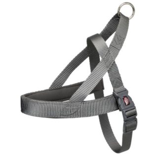 TRIXIE ΣΑΜΑΡΙ PREMIUM NORWEGIAN L 60-76CM/40MM GRAPHITE