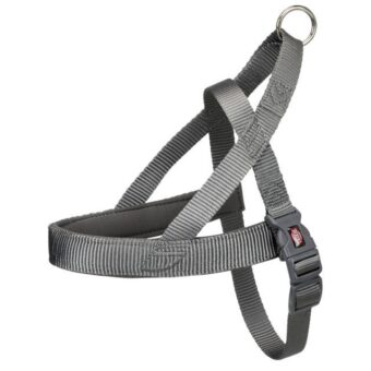TRIXIE ΣΑΜΑΡΙ PREMIUM NORWEGIAN L 60-76CM/40MM GRAPHITE